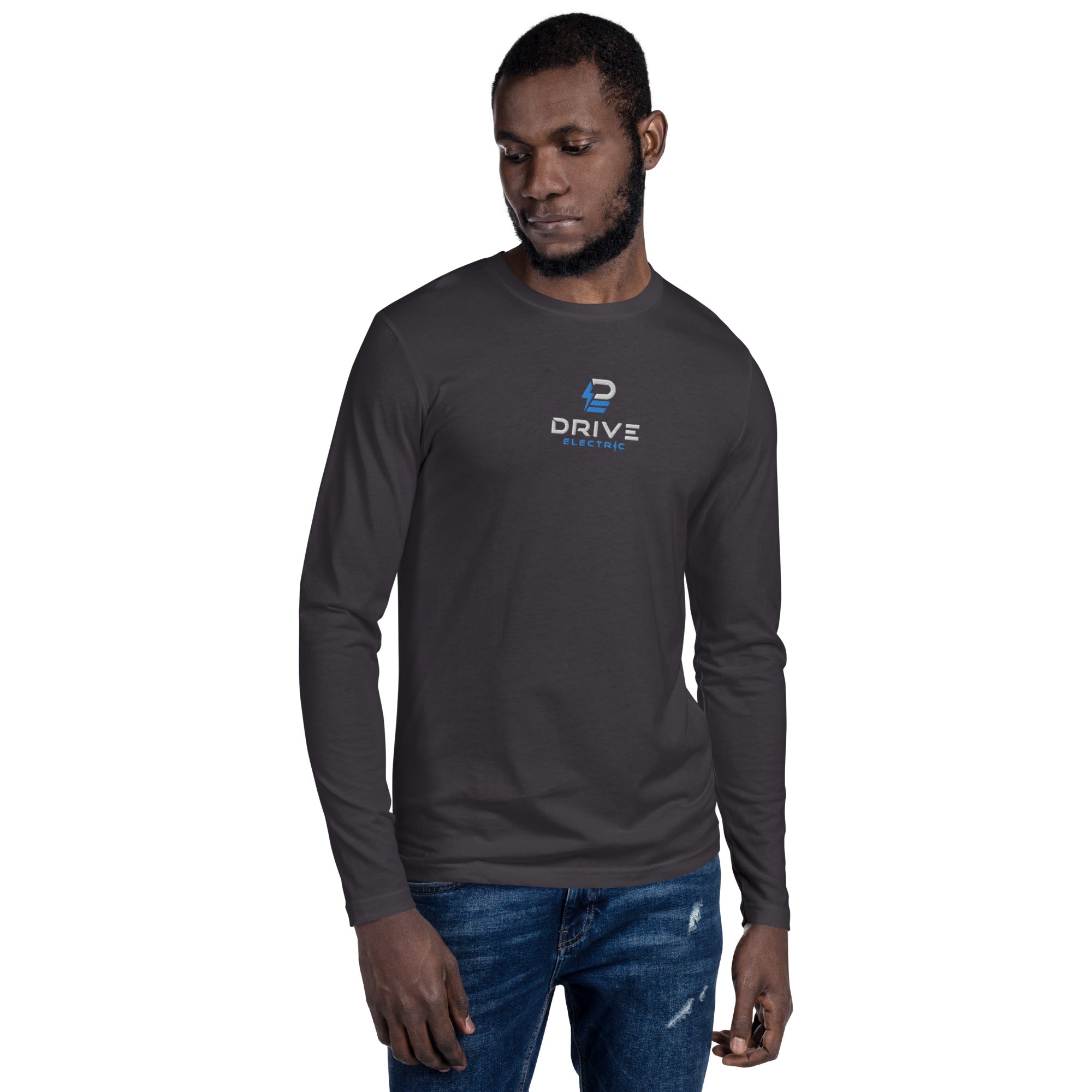 Long Sleeve Fitted Crew – DriveElectric.com